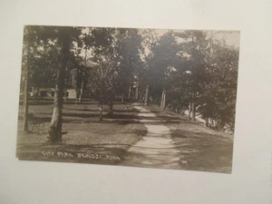 RPPC Bemidji Minnesota Postcard City Park Real Photo MN - Picture 1 of 2