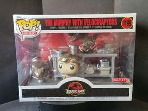 Funko Pop! Moments: Jurassic Park - Tim Murphy mit Velociraptoren - Zielscheibe #1199 - Bild 1 von 3