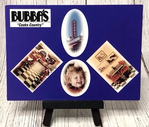 Bubba's Cooks Country Dallas Texas Multiview Interior Promo Postcard - Picture 1 of 4