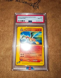 PSA 8 Charizard Expedition 40/165 Rare Pokemon 2002 - Picture 1 of 2
