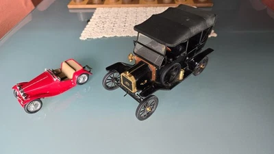 Franklin 1/16 - 1913 Ford Model T  + Franklin 1948 MG Roadster - Immagine 1 di 4