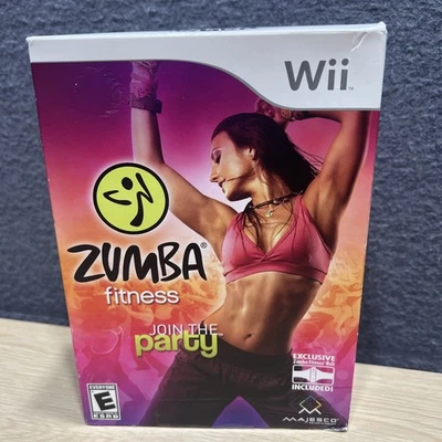 Nintendo Wii  Zumba Fitness Game Exercise With The Complete Game Brand New - Image 1 of 4