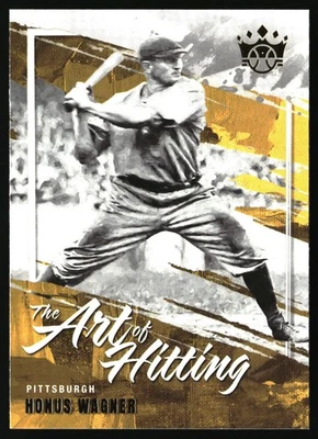Panini Diamond Kings 2022 - El arte de golpear a Honus Wagner #AH-9 Foto 1 de 2