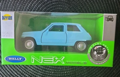 Renault 5 Diecast Metal Model Car 1/34 - New In Box by Welly Dromader - Image 1 of 4