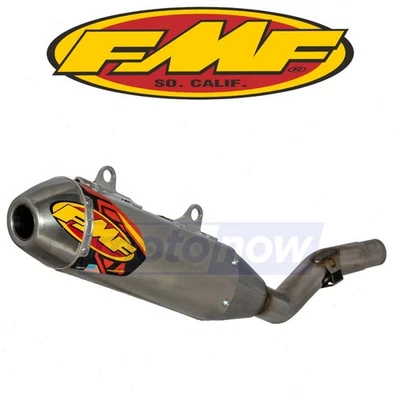 FMF Racing PowerCore 4 Hexagonal Slip-On for 2020 Husqvarna FE350 - Exhaust re Foto 1 de 4