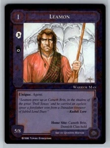 Leamon NM Limited Dark Minions Middle Earth CCG LoTR - Imagen 1 de 2