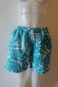 Herren Duvin You Seem Pretty Cool türkis weiß Design Print Badehose Shorts M * - Bild 1 von 7