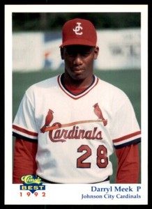 1992 Classic Best Darryl Meek Johnson City Cardinals #19