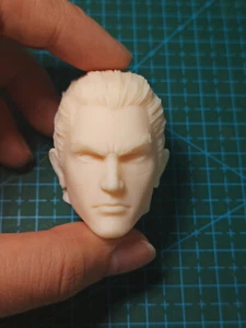1:18 Kazuya Mishima Head Sculpt Carved For 3.75" Male Action Figure Body Toys - Picture 1 of 8