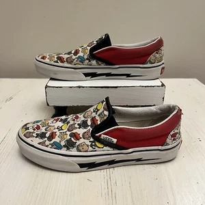 Vans Customs Off The Wall Hund und Auto Makronenmuster Shows Größe Damen 5 Herren 3,5 - Bild 1 von 7