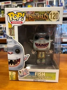 Pop Animation The Boxtrolls Fish Funko Pop Vinyl EXPERT PACKAGING - Imagen 1 de 6