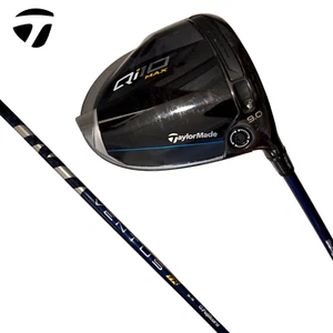 TaylorMade Qi10 MAX 9° Driver | Ventus Black and Blue TR VELOCORE 5 Stiff Shaft - Picture 1 of 5