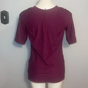Athleta Damen Lila Performance Top. Kurzarm. Medium. - Bild 1 von 12