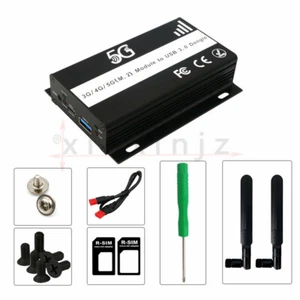 Adaptador NGFF(M.2) llave B a USB 3.0 con ranura para tarjeta y alimentación adicional para 3G/4G - Imagen 1 de 8