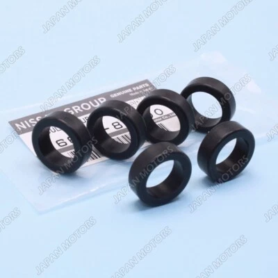 Aislador inyector de combustible x6 genuino Nissan V6 300ZX Infiniti J30 QX4 16635-88G00 Foto 1 de 4
