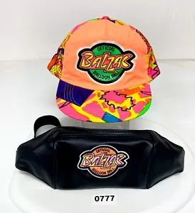 ORIGINAL Vintage 1989 Snap Back Cap Hat COLOR ME RETRO Balzac NEON DESIGN - Picture 1 of 4