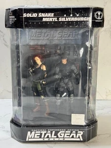 McFarlane Metal Gear Solid Snake & Meryl Silverburgh Figure Set NEW - Picture 1 of 7