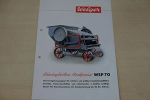 200846) Welger - Prensa de paja WSP 70 - Folleto 06/1950 - Imagen 1 de 1