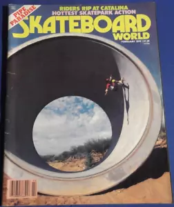 SKATEBOARD WORLD MAGAZINE-FEB 1978-JAY ADAMS-PIPE DREAMS-OXNARD-J VALDEZ-VINTAGE - Picture 1 of 7