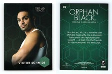 Victor Schmidt #C9 Orphan Black Season 1 Cryptozoic 2016 Character Bios Card