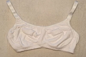 Anita Care Allie White Non-Padded Non-Wired Mastectomy Comfort Bra 34D NWT - Picture 1 of 6