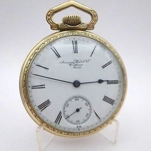 WALTHAM RIVERSIDE MAXIMUS 23 JEWELS 16 SIZE - SERVICED - Picture 1 of 5