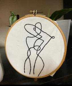 embroidery hoop art - Picture 1 of 1