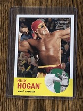 Hulk Hogan 2006 Topps Heritage II WWE Card #12 Pro Wrestling Legend Superstar