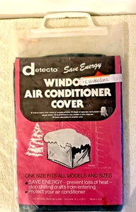Window Air Conditioner Cover One Size Fits All Models and Sizes By Detecto - NEW - Picture 1 of 2