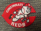 Cincinnati Reds￼ vintage iron  logo patch 4” X 2.5” MLB