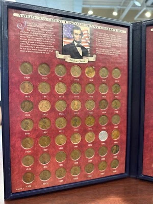 Álbum PCS America's Great Lincoln Penny Collection 1909-2018 Foto 1 de 3