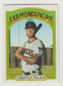 (12) Christian Walker 2021 TOPPS HERITAGE BASE CARD LOT #386 DIAMONDBACKS - Picture 1 of 1