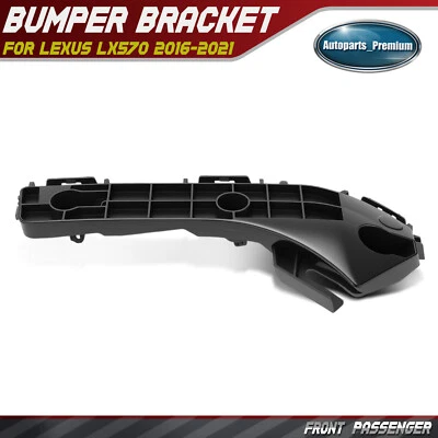 Soporte de cubierta de parachoques de plástico negro POM para pasajero delantero para Lexus LX570 2016-2021 Foto 1 de 4