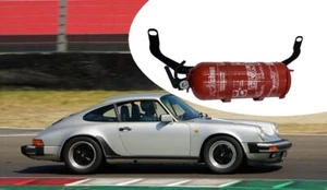 Support d'extincteur haut de gamme pour Porsche 930 - sécurisé et élégant - Imagen 1 de 9