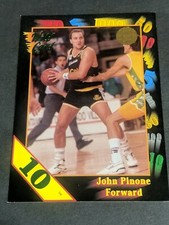 1991/92 Wild Card Collegiate "10-Stripe" #60 JOHN PINONE! Villanova Wildcats!
