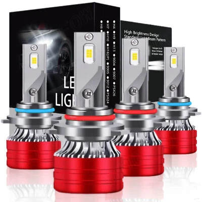 Kit combinado de bombillas LED de haz alto bajo blanco para Ford Taurus 2010 2011 2012 Foto 1 de 4