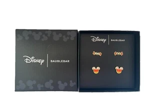 Disney X Baublebar Mickey Mouse Zuckermais Halloween Ohrstecker NEU - Bild 1 von 2