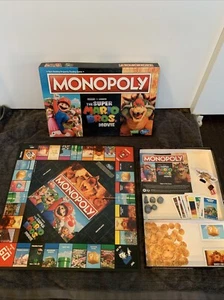 Monopoly The Super Mario Bros. Movie Edition Kids Board Game - Picture 1 of 4