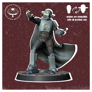 Roboticist | Vermillion | Post Apocalypse RPG D&D Wargaming 3D Printed Mini - Picture 1 of 1