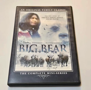 Big Bear DVD 2011 Mini Series Gordon Tootoosis Tantoo Cardinal Simon Baker - Foto 1 di 5