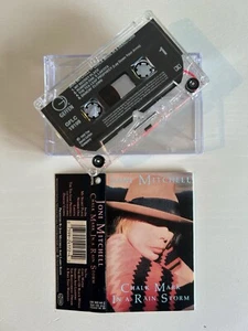 JONI MITCHELL - CHALK MARK IN A RAIN STORM (UK CASSETTE TAPE) - Picture 1 of 5