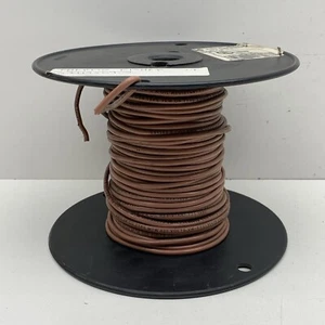 (50ft) BROWN 14AWG Stranded MTW Copper Wire 600V #14 Gauge - Picture 1 of 11