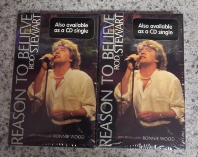 Rod Stewart - Reason To Believe Cassette Single SEALED  - Image 1 of 4