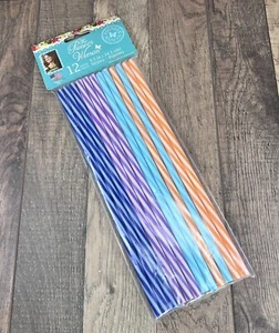 The Pioneer Woman TWO sets of Reusable Plastic Drinking Straws 12 Piece - Picture 1 of 3