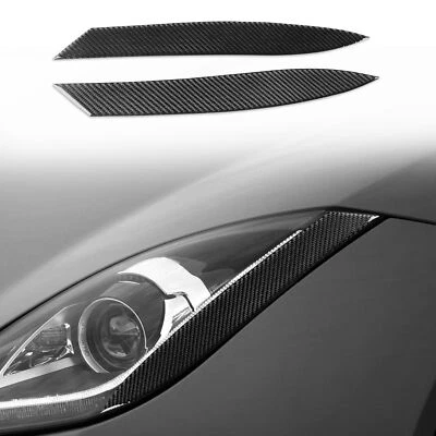 Легкая отделка бровей из настоящего углеродного волокна для Jaguar F-TYPE 2013-2022 - Изображение 1 из 4