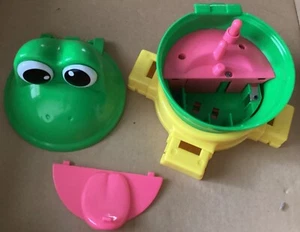 Vintage 1987 Mr Mouth Frog Game Replacement Head USED Broken Battery Connection. - Picture 1 of 3