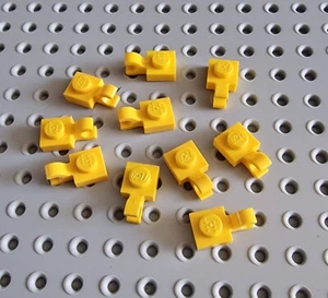 Placa Lego con clip vertical 1x1 amarillo 10 uds amarillo 6019 61252 R3 - Imagen 1 de 1