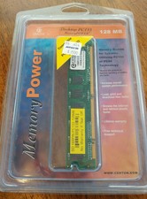 CENTON 128 MB Desktop PC133 MemoryPOWER PC 100 or PC - NIB - Free Shipping