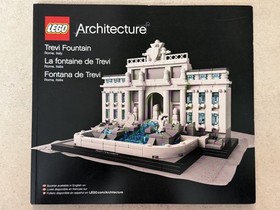 2014 Lego 21020 &ldquo;Trevi Fountain&rdquo; Architecture Instruction Booklet ONLY