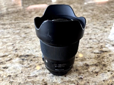 Sigma 20mm f/1.4 DG HSM ART 015 Canon EF - GREAT - SHIPS FAST✅ - Image 1 of 4